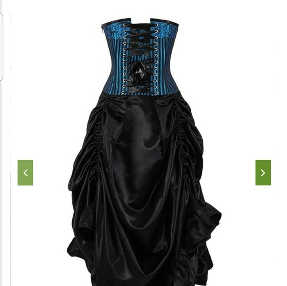 Victorian Style Corset Dress from London - Picture 2 of 7